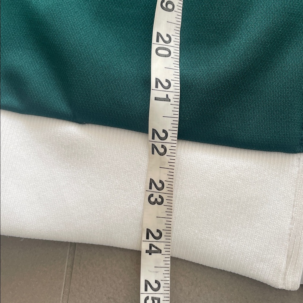 Tibi Forest Green and White Zip-Up Jacket - Picture 11 of 17